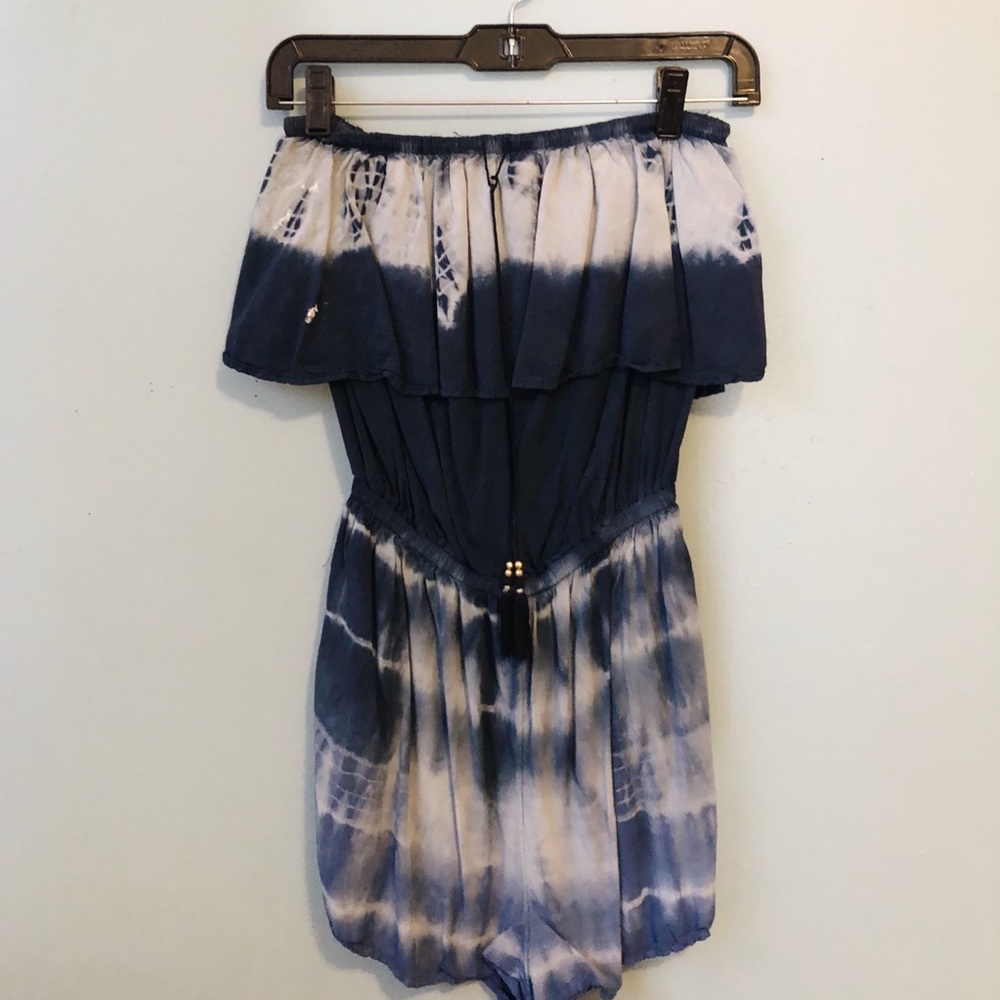 American Eagle Tie-Dye Sleeveless Romper